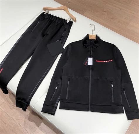 prada suits cheap|prada tracksuit men's.